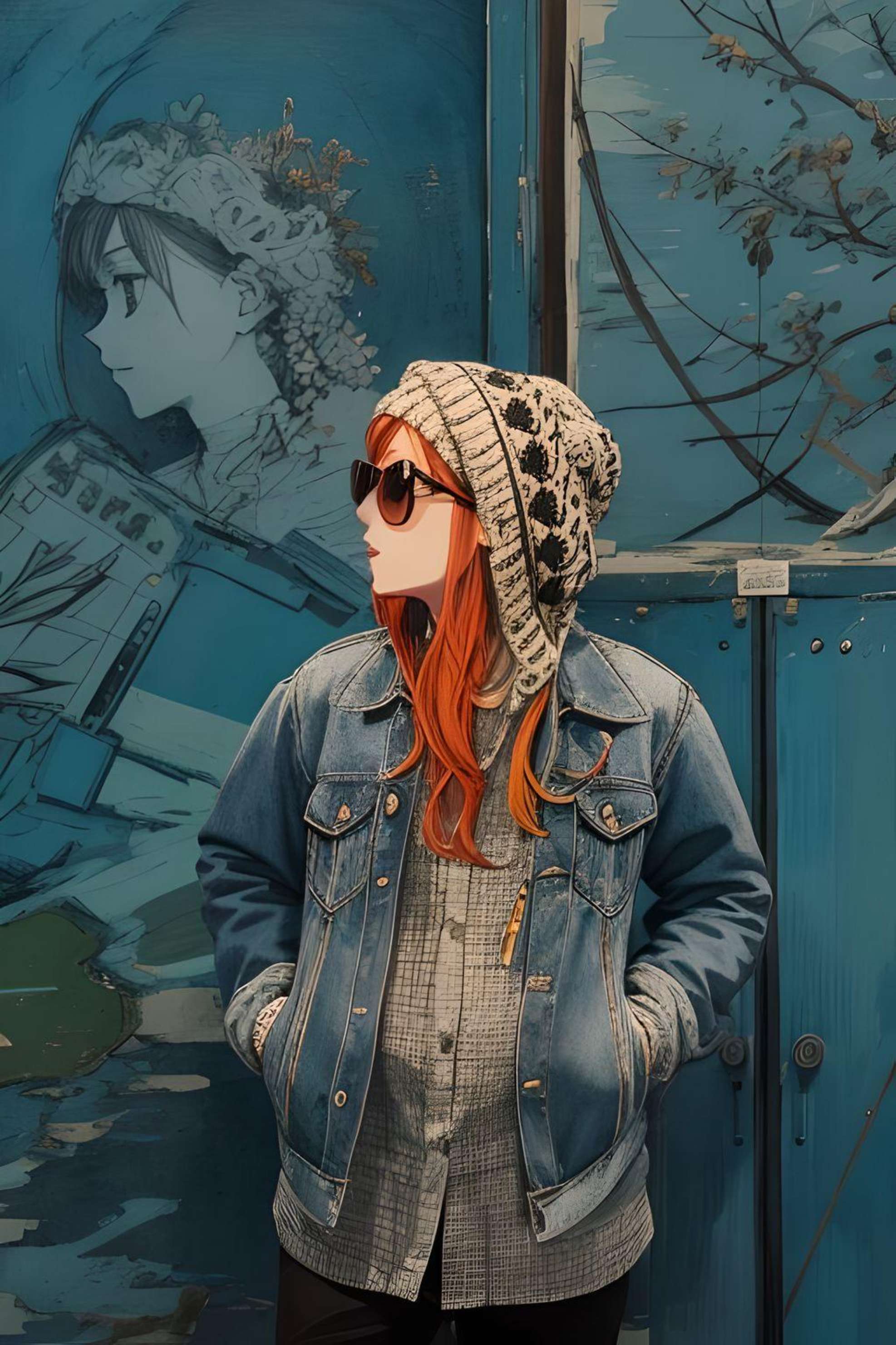 add anime filter to a woman photo