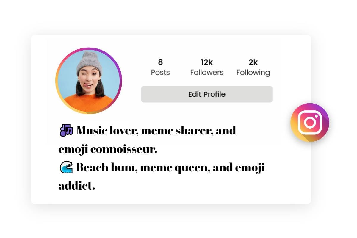 crazy bio for instagram
