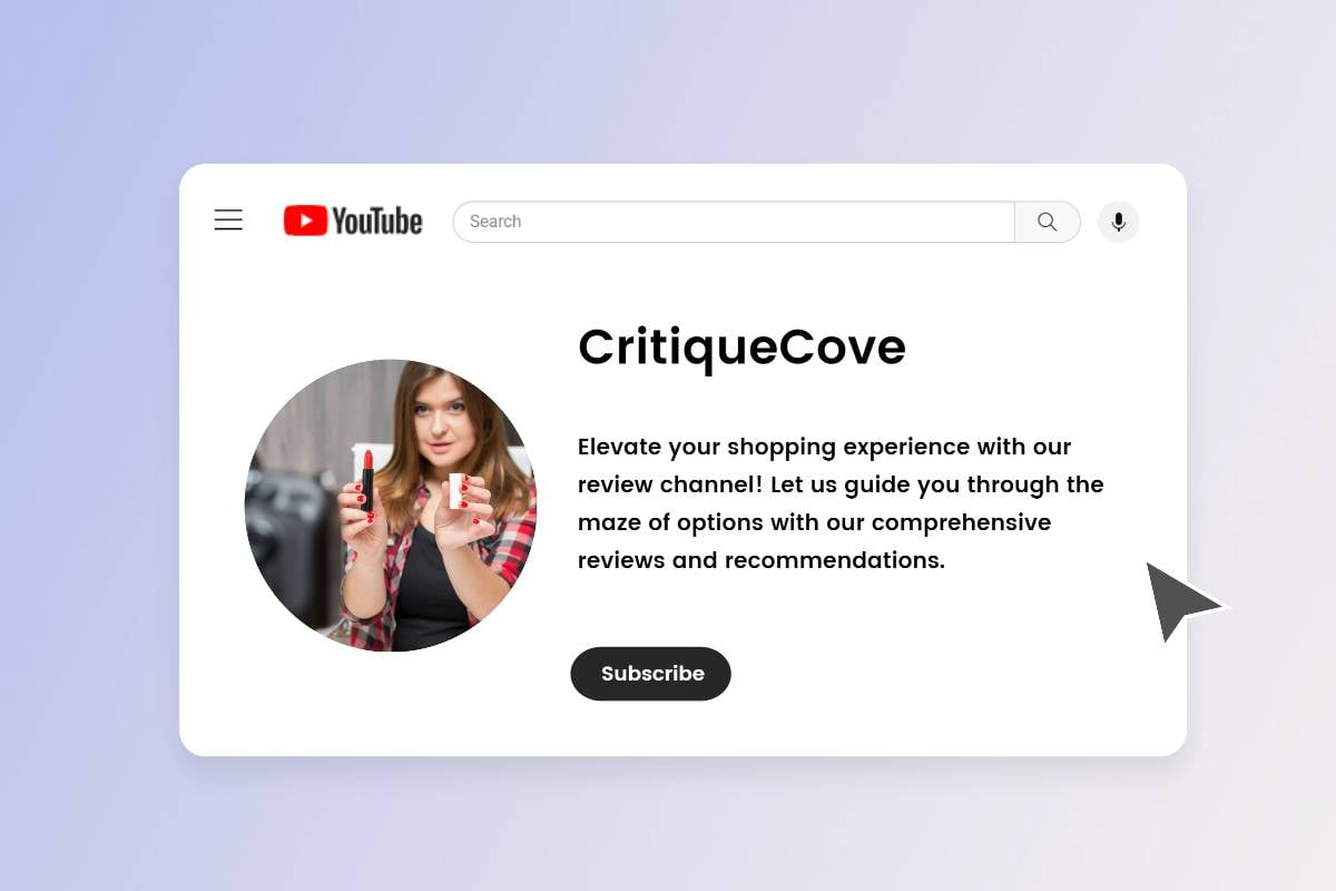 description for youtube review channels