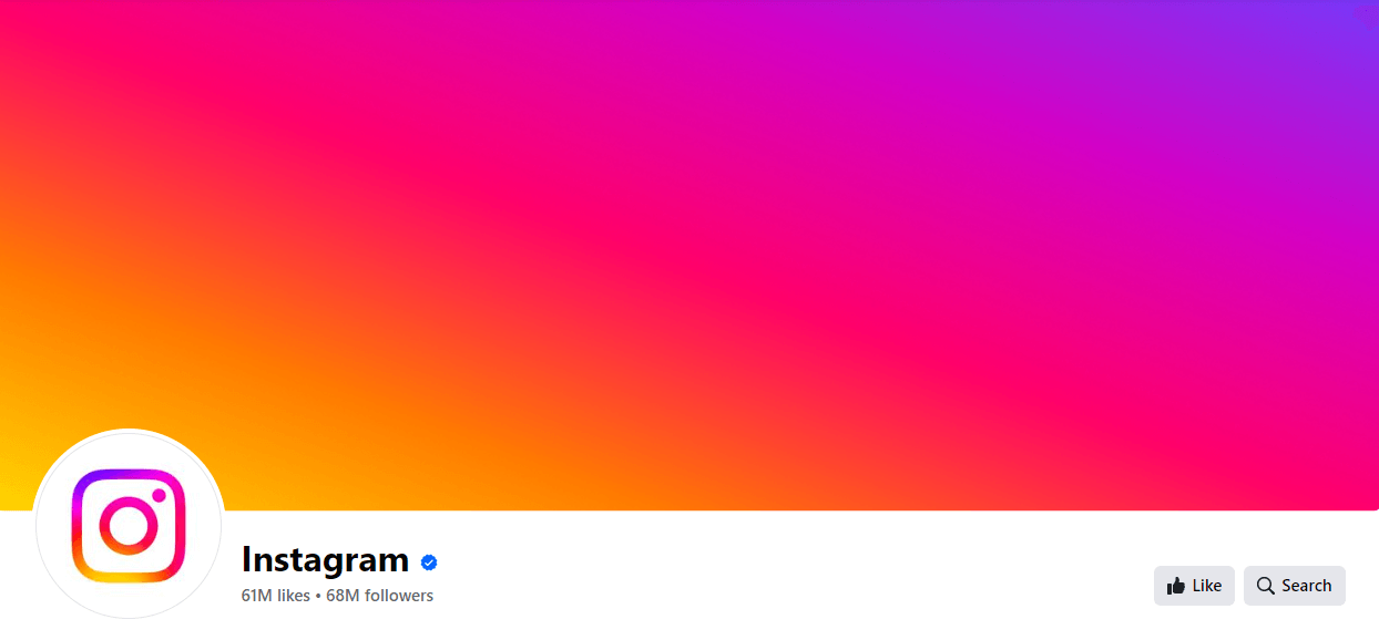 instagram facebook cover