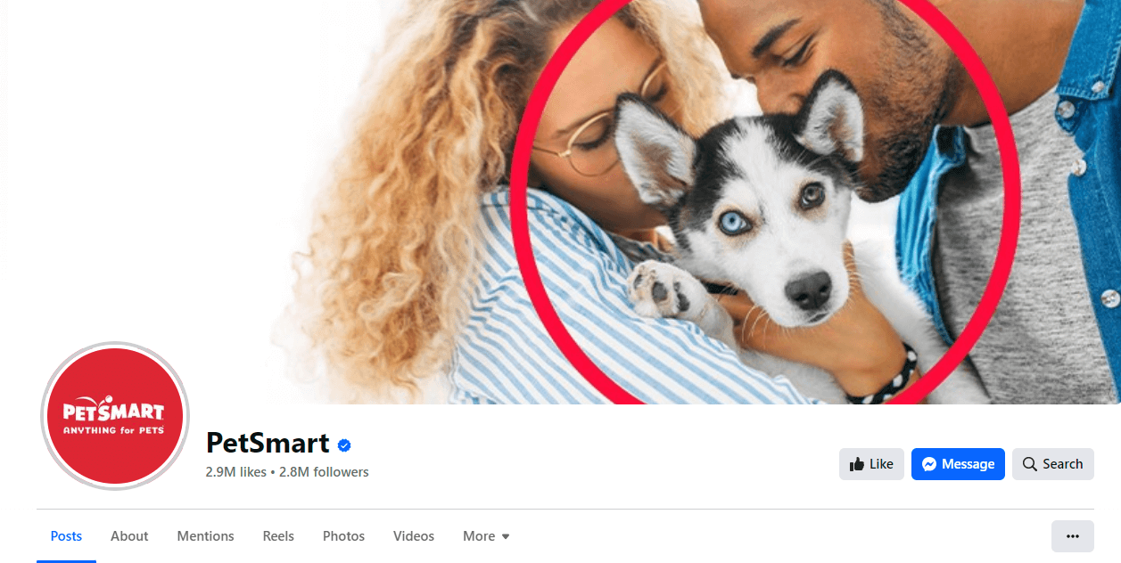 petsmart facebook cover